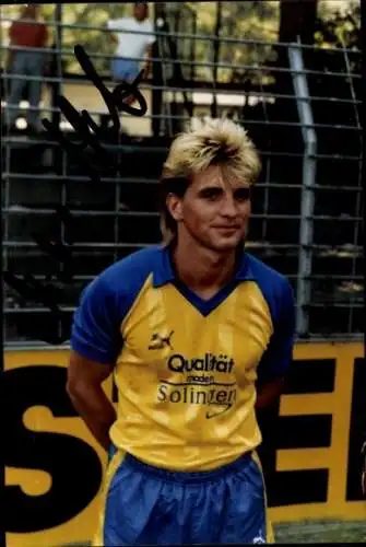 Autogrammkarte Fußballer Michael Horb, SG Union Solingen
