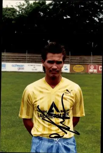 Autogrammkarte Fußballer Dieter Kitzmann, SG Union Solingen, Autogramm