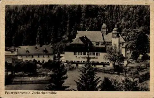 Ak Wurzbach in Thüringen, Gaststätte Zschachenmühle