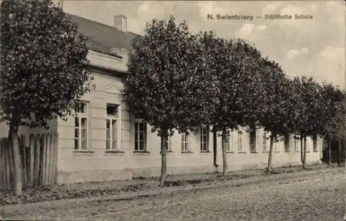 Ak Švenčionys Święciany Schwintzen Swenziany Swientziany Litauen, Städtische Schule