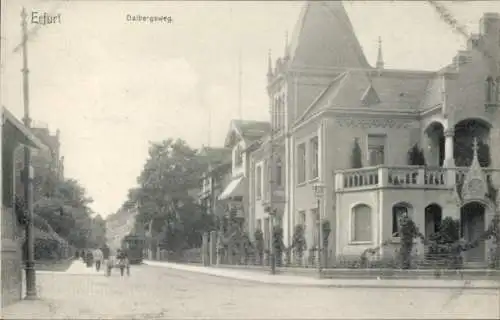 Ak Erfurt in Thüringen, Dalbergsweg, Stadtansicht,  Architektur