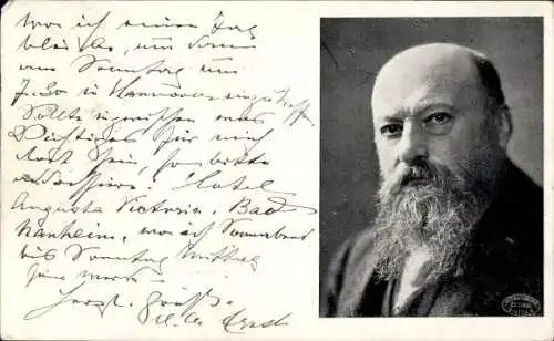 Ak Dirigent Hans Richter, Porträt