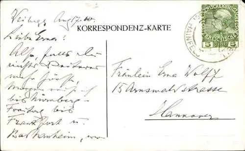 Ak Dirigent Hans Richter, Porträt