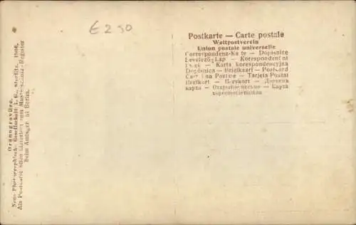 Ak Mädchen-Porträt, Allegorie, Glaube, Betendes Kind