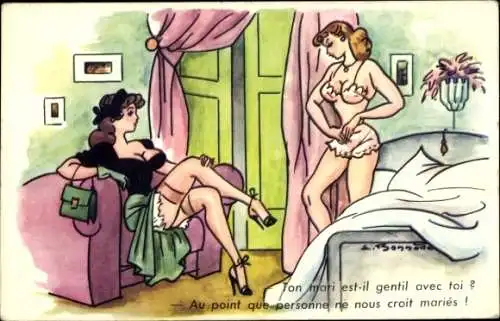 Ak Ton mari est-il gentil avec toi? Au point que personne ne nous croit mariés