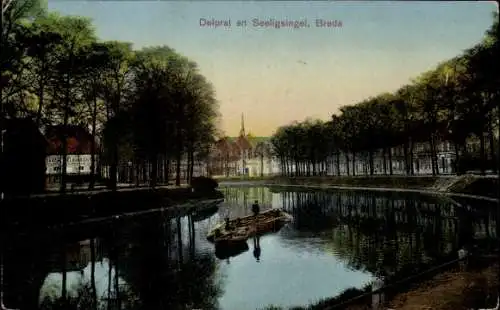 Ak Breda Nordbrabant Niederlande, Delprat en Seeligsingel