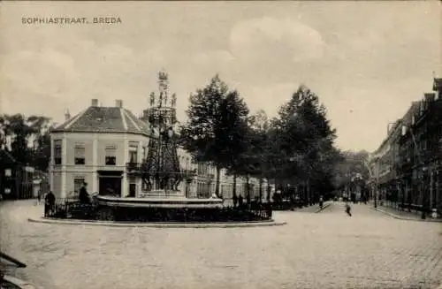 Ak Breda Nordbrabant Niederlande, Sophiastraat