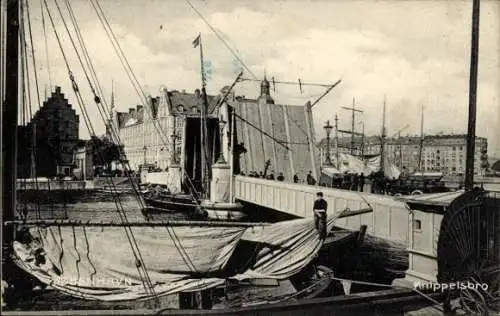 Ak København Kopenhagen Dänemark, Knippelsbro