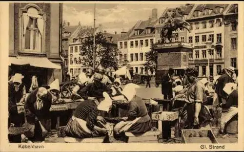 Ak Kopenhagen Dänemark, Jægersborg Dyrehave, Eremitagen, Eremitageslottet, Jagdschloss,  Surra...