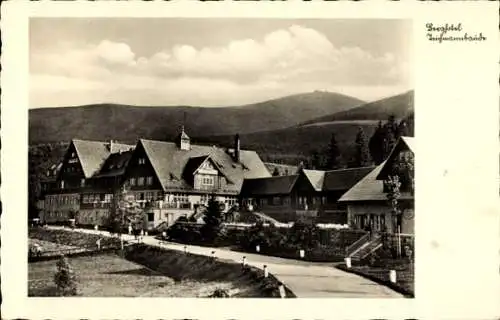 Ak Karpacz Krummhübel Riesengebirge Schlesien, Berghotel Teichmannbaude
