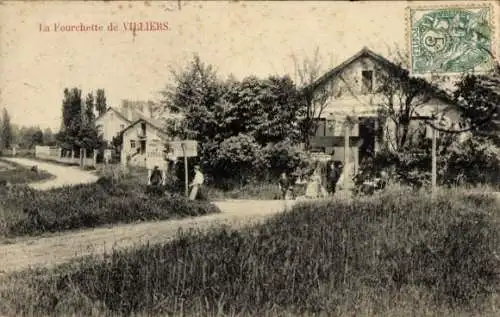 Ak Villiers sur Marne Val de Marne, Fourchette