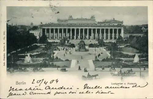 Ak Berlin Mitte, Lustgarten, Museum