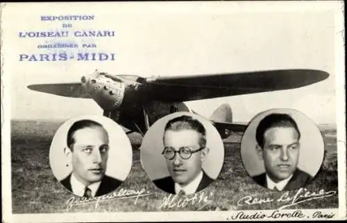 Ak Flugzeugauststellung 1929