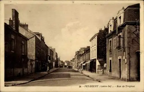 CPA Penhouet Saint-Nazaire Loire Atlantique, Rue de Trignac