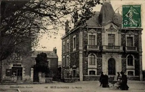 CPA Rezé Nantes Loire Atlantique, La Mairie