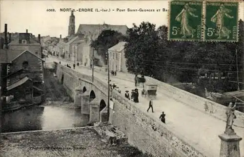 CPA Nord sur Erdre Loire Atlantique, Pont Saint Georges