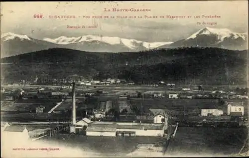 CPA Saint-Gaudens Haute-Garonne, vue générale