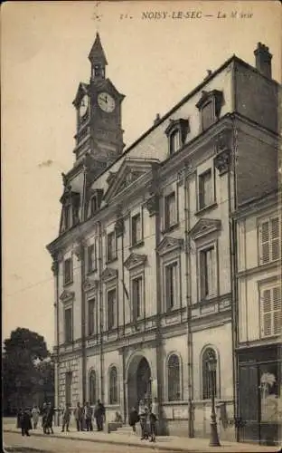 Ak Noisy le Sec Seine Saint Denis, Mairie