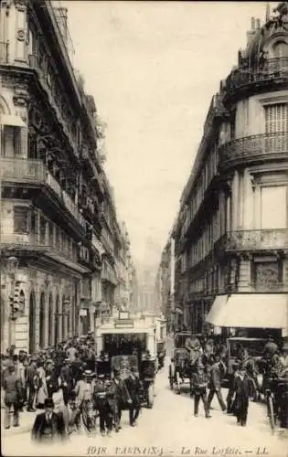 Ak Paris IX, Rue Laffitte