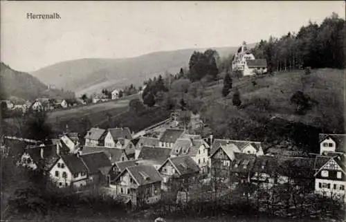 Ak Bad Herrenalb im Schwarzwald, Gesamtansicht