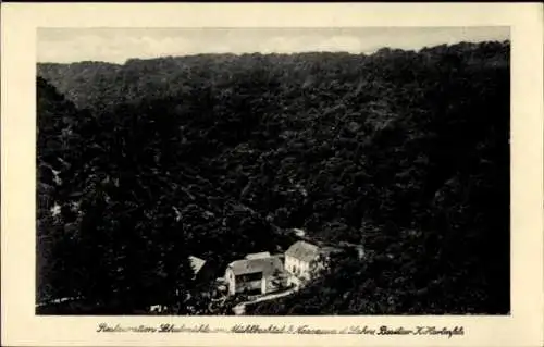 Ak Nassau an der Lahn, Mühlbachtal, Restauration Schulmühle