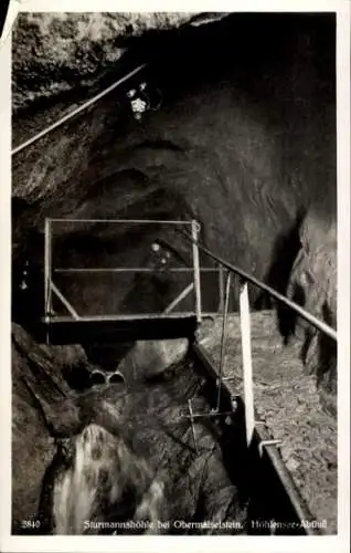 Ak Obermaiselstein im Oberallgäu Schwaben, Sturmannshöhle
