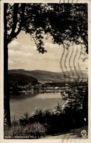 Ak Titisee Neustadt im Breisgau Hochschwarzwald, Durchblick zum Ort