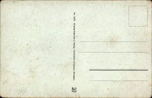 Ak Stuttgart in Württemberg, Bismarcksäule