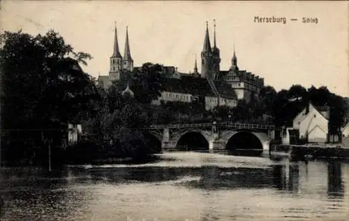 Ak Merseburg an der Saale, Schloss