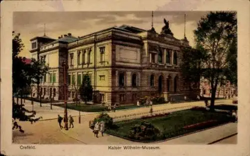 Ak Krefeld am Niederrhein, Kaiser Wilhelm-Museum