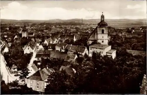 Ak Querfurt im Saalekreis, Teilansicht