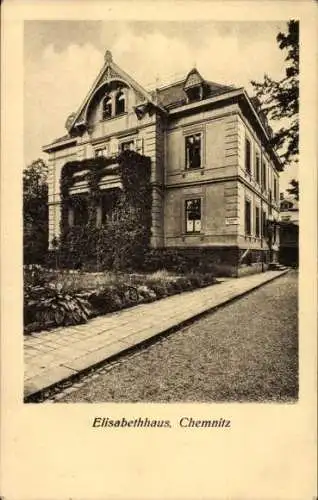 Ak Chemnitz in Sachsen, Elisabethhaus