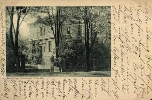 Ak Bischofswerda in Sachsen, Villa