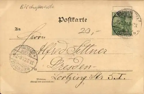 Ak Bischofswerda in Sachsen, Villa