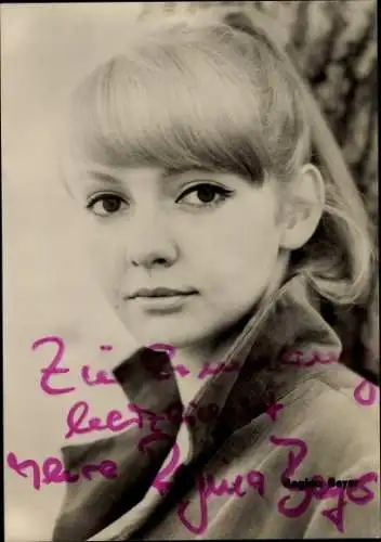 Ak Schauspielerin Regina Beyer, Hauptmann Florian von der Mühle, Portrait, Autogramm