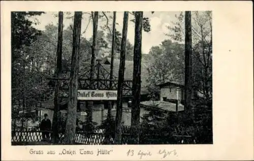Ak Berlin Zehlendorf, Onkel Toms Hütte im Grunewald, Restaurant