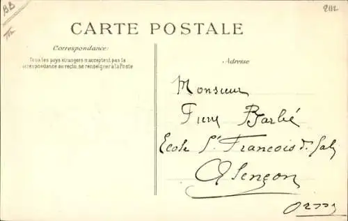 Ak Französisches Kriegsschiff Jules Ferry