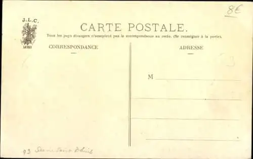 Ak Gagny Seine Saint Denis, Straße in  Rue du Raincy, Menschen in r Kleidung