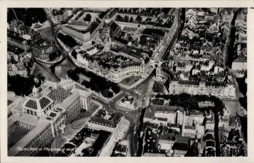 Ak München, Fliegeraufnahme