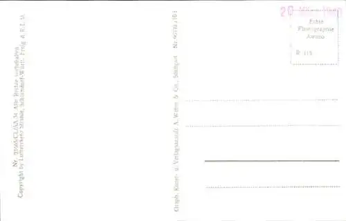 Ak Friedberg in Hessen, Friedberg i. Hessen, Luftaufnahme,  Architektur