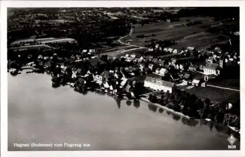 Ak Hagnau am Bodensee, Fliegeraufnahme
