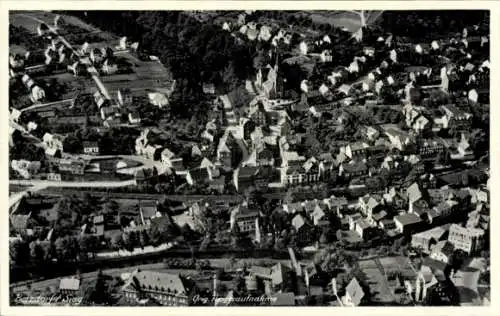 Ak Betzdorf an der Sieg, Fliegeraufnahme