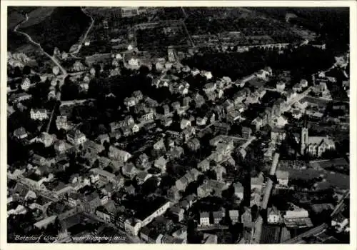 Ak Betzdorf an der Sieg, Fliegeraufnahme