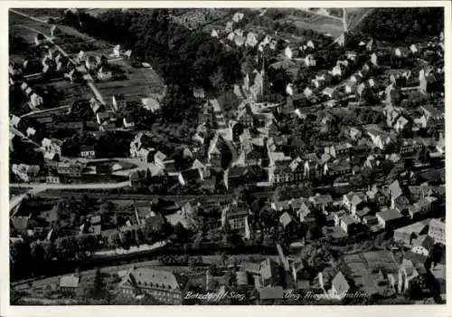 Ak Betzdorf an der Sieg, Fliegeraufnahme