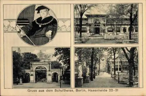 Ak Neukölln Berlin, Schultheiss, Hasenheide 22 31