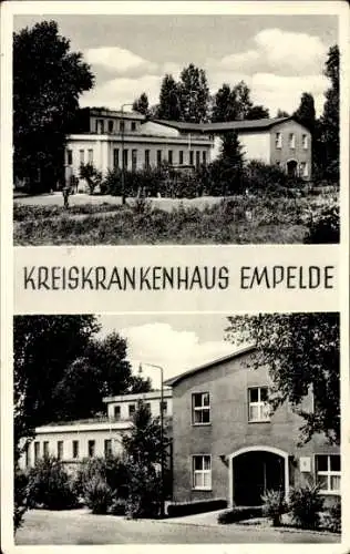 Ak Empelde Ronnenberg in Niedersachsen, Kreiskrankenhaus