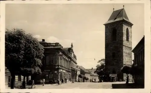 Ak Český Brod Böhmisch Brod Mittelböhmen, Ortspartie