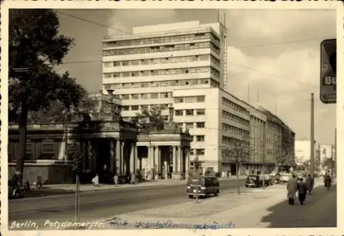 Ak Berlin Schöneberg, Potsdamer Straße mit Kontrollratsgebäude