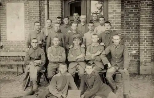 Ak Orzysz Arys Ostpreußen, Kaiserliche Soldaten, 3. MG Ersatzkompanie Infanterie Regiment 146