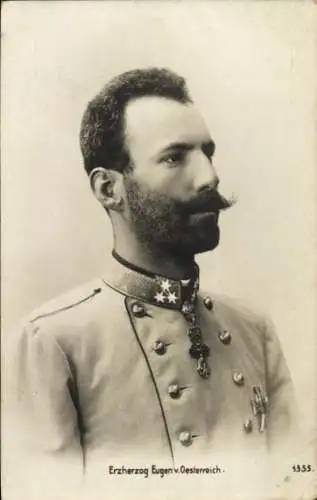 Ak Erzherzog Eugen von Österreich, Portrait in Uniform
